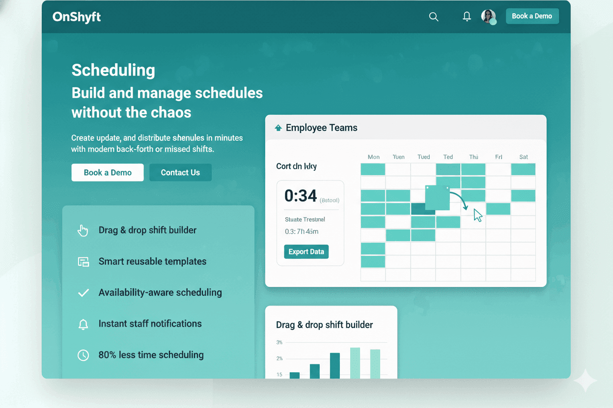 Build and manage schedules without the chaos